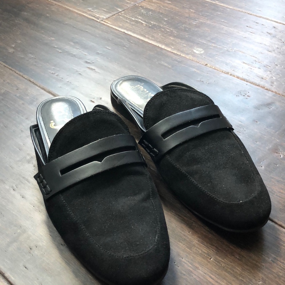 Circus by Sam Edelman black suede mules